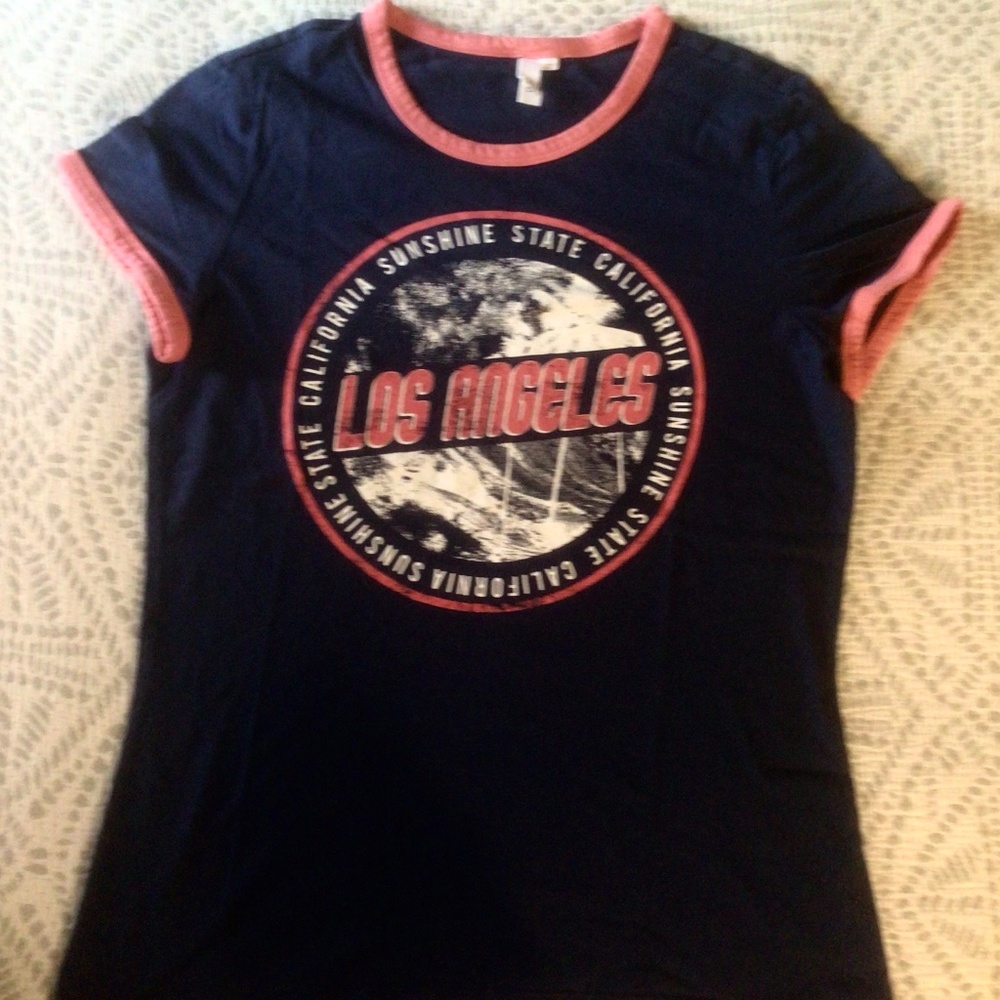 Los Angeles logo T-shirt L